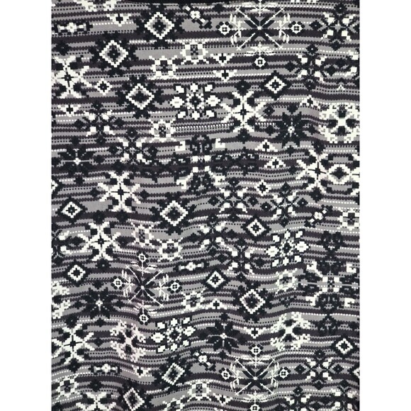 Denim & Company Women's‎ Small Black/White/Grey Top - Picture 4 of 5